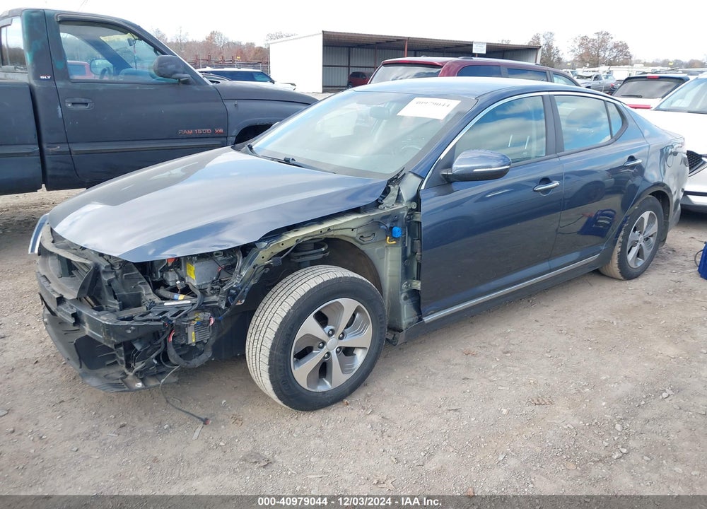 2014 KIA OPTIMA HYBRID LX VIN: KNAGM4AD3E5070904
