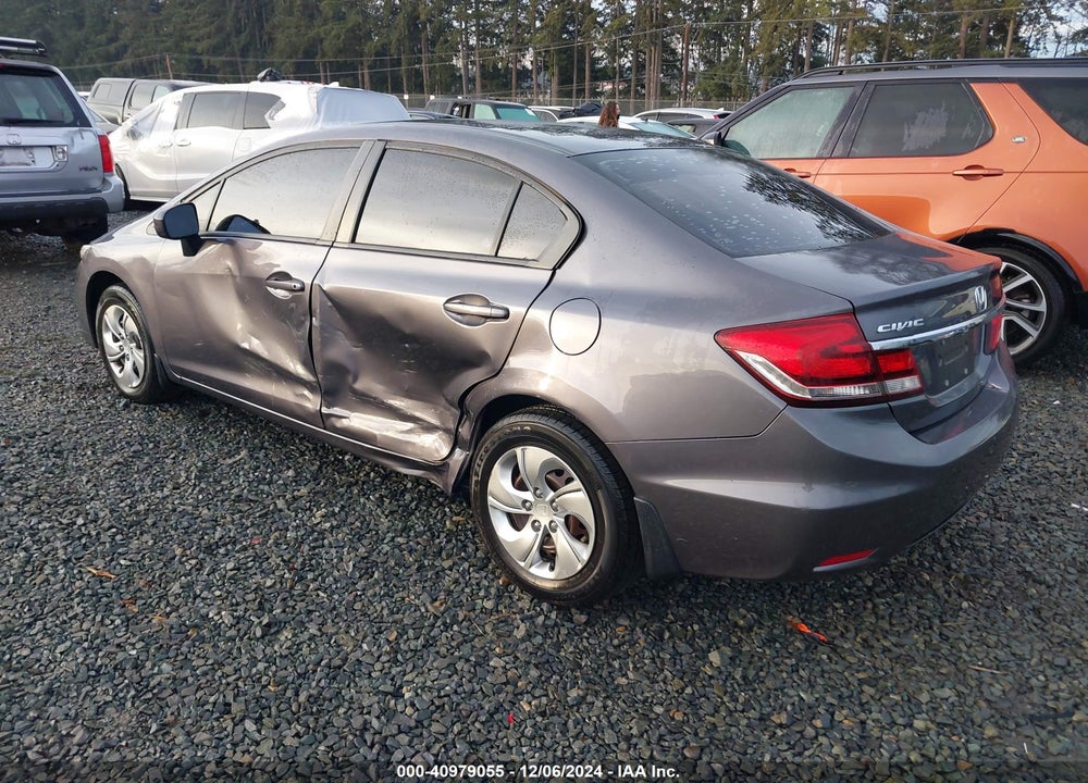 2014 HONDA CIVIC LX VIN: 19XFB2F5XEE257913