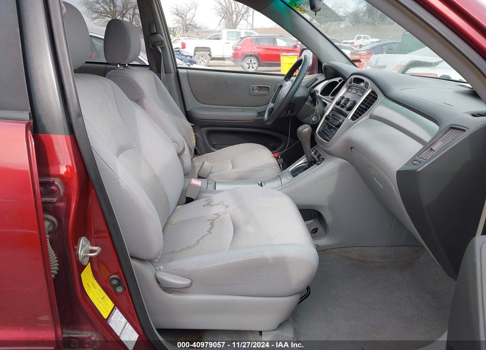 2007 TOYOTA HIGHLANDER V6 VIN: JTEHP21A570188702