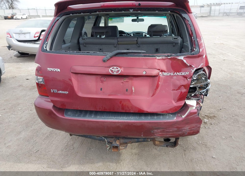 2007 TOYOTA HIGHLANDER V6 VIN: JTEHP21A570188702