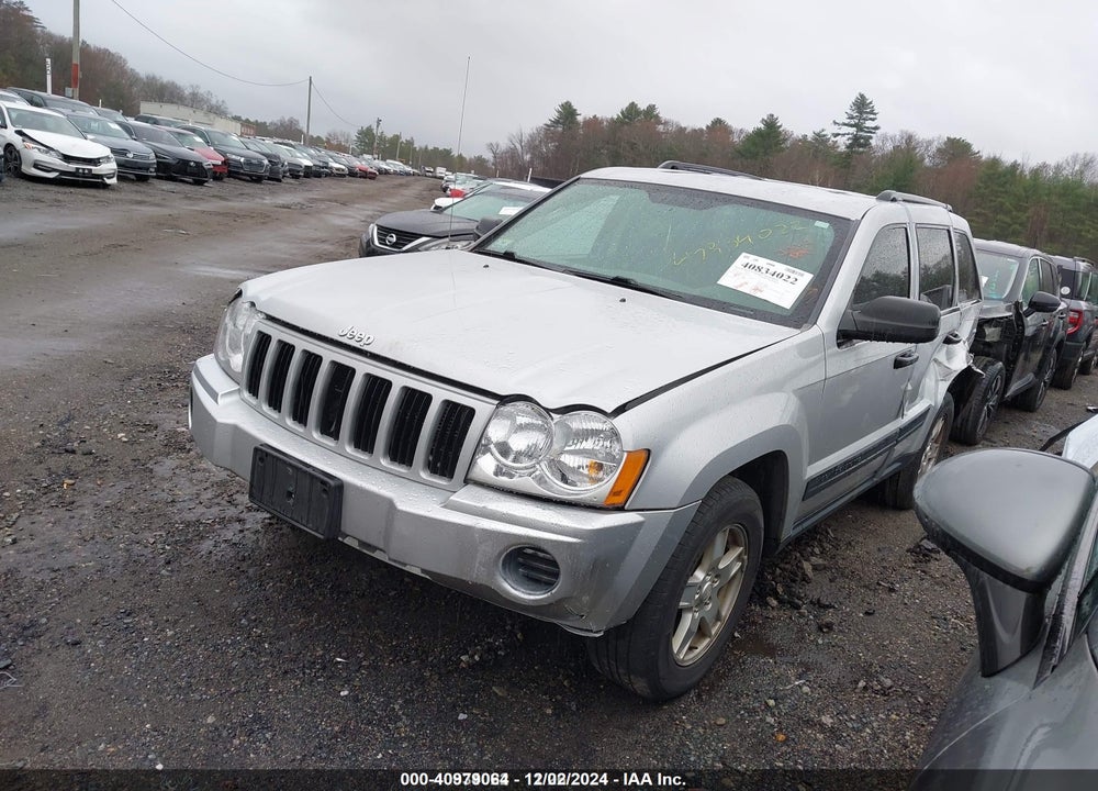 2005 JEEP GRAND CHEROKEE LAREDO VIN: 1J4GR48K75C596774