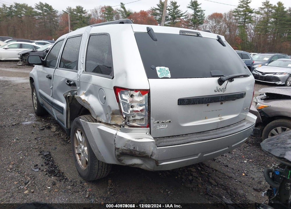 2005 JEEP GRAND CHEROKEE LAREDO VIN: 1J4GR48K75C596774