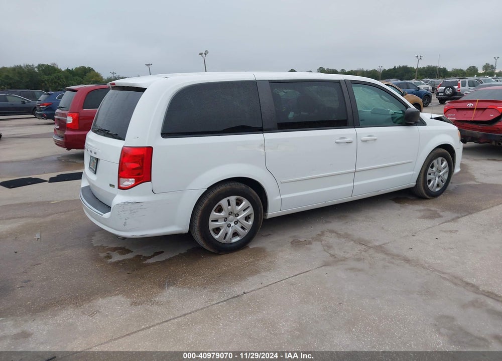 2014 DODGE GRAND CARAVAN SE VIN: 2C4RDGBGXER355253