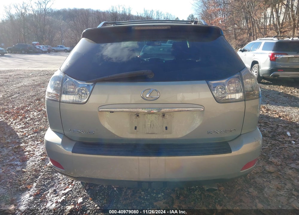 2007 LEXUS RX 350 VIN: 2T2GK31U17C022256
