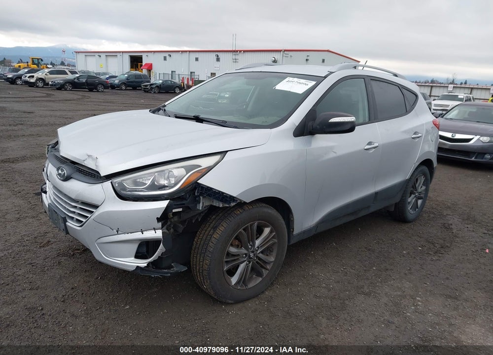 2014 HYUNDAI TUCSON SE VIN: KM8JUCAG3EU879446