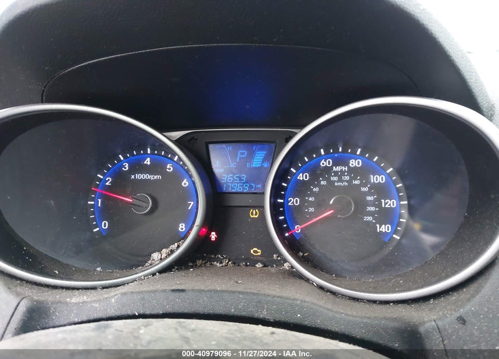 2014 HYUNDAI TUCSON SE VIN: KM8JUCAG3EU879446
