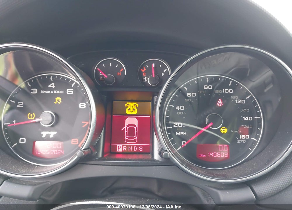 2008 AUDI TT 2.0T VIN: TRUAF38J681000338