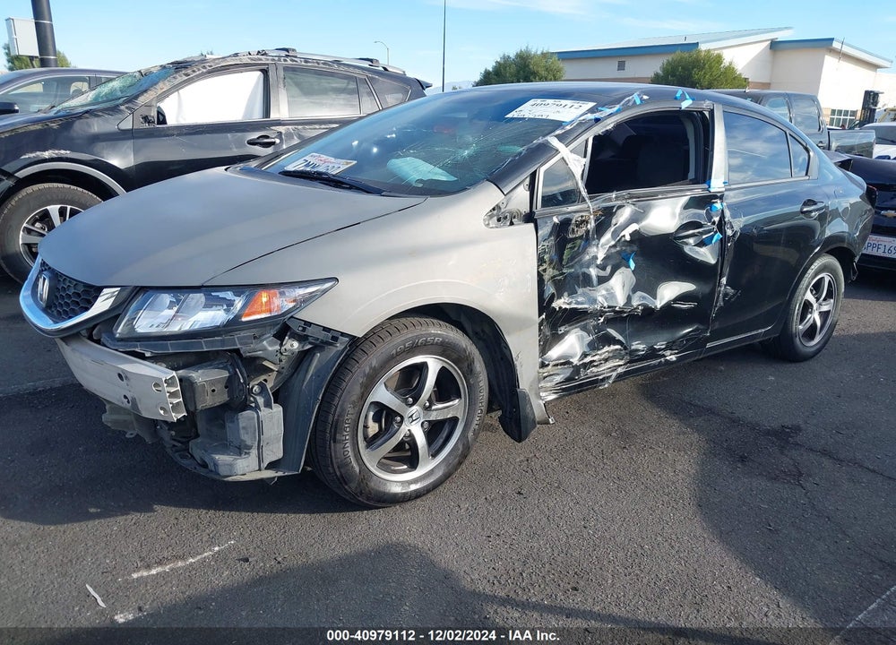 2015 HONDA CIVIC SE VIN: 2HGFB2F75FH541524