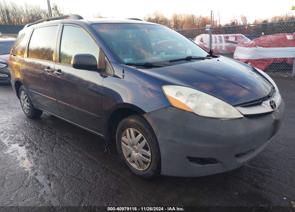2007 TOYOTA SIENNA LE VIN: 5TDZK23C37S040423