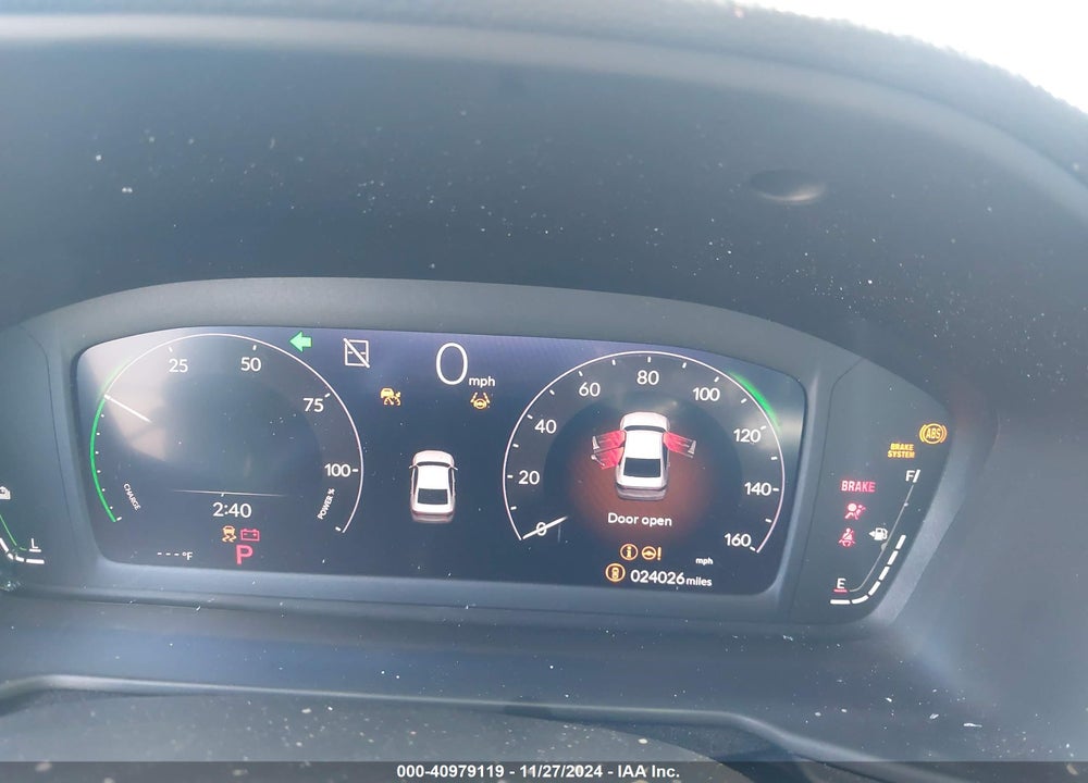 2024 HONDA ACCORD VIN: 1HGCY2F54RA001732