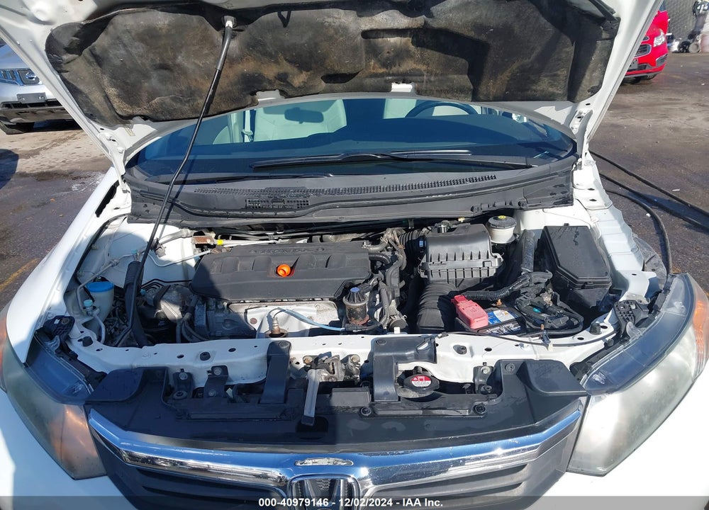 2012 HONDA CIVIC LX VIN: 19XFB2F56CE052876