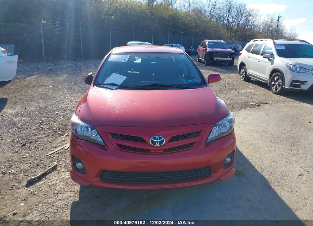 2011 TOYOTA COROLLA S VIN: 2T1BU4EE1BC721669