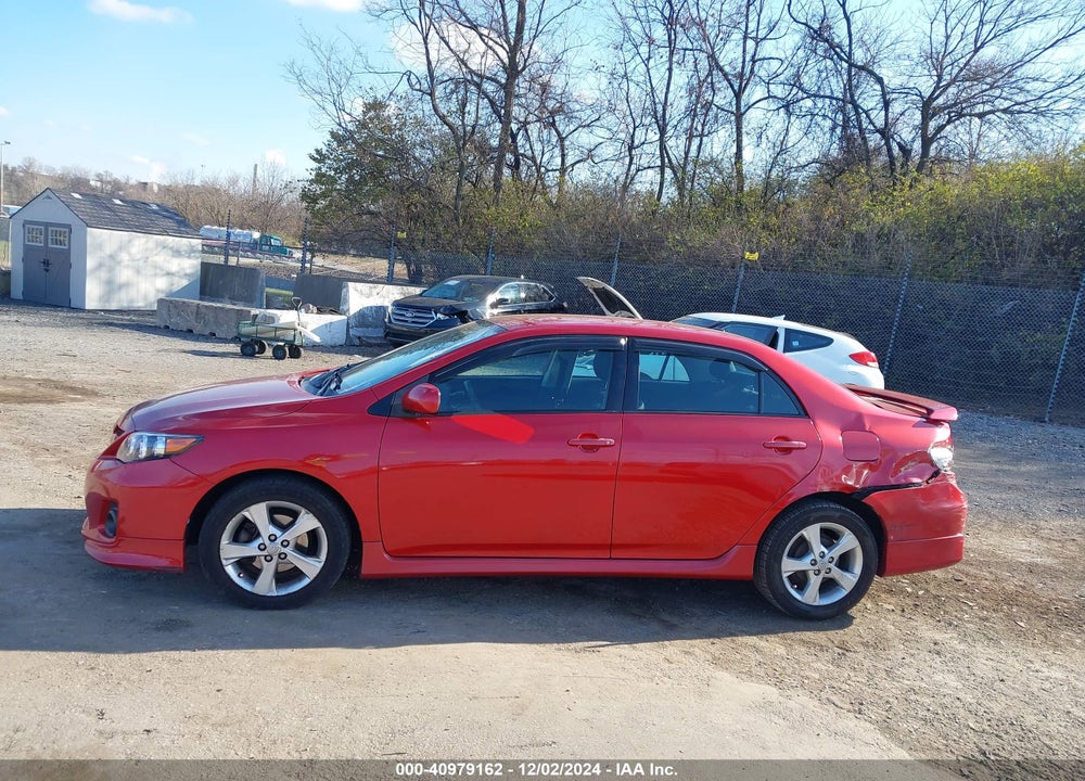 2011 TOYOTA COROLLA S VIN: 2T1BU4EE1BC721669
