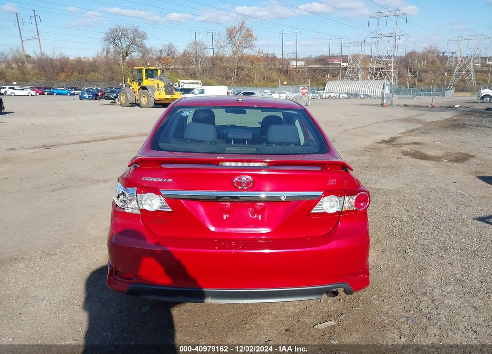 2011 TOYOTA COROLLA S VIN: 2T1BU4EE1BC721669