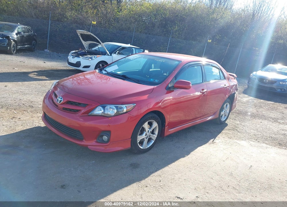 2011 TOYOTA COROLLA S VIN: 2T1BU4EE1BC721669