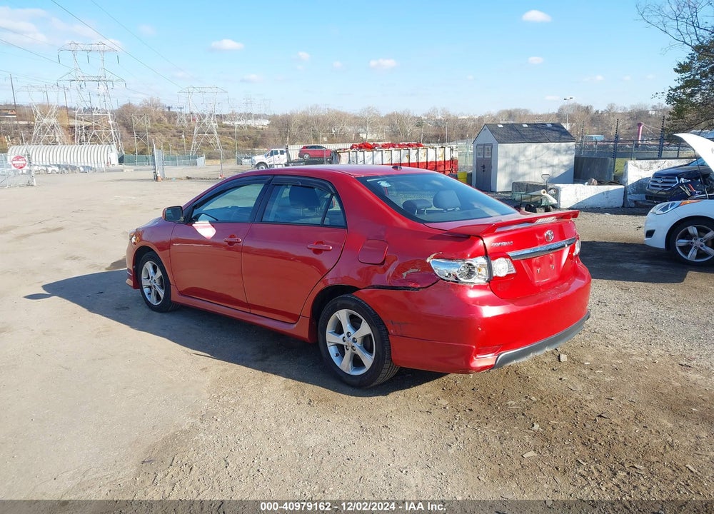 2011 TOYOTA COROLLA S VIN: 2T1BU4EE1BC721669