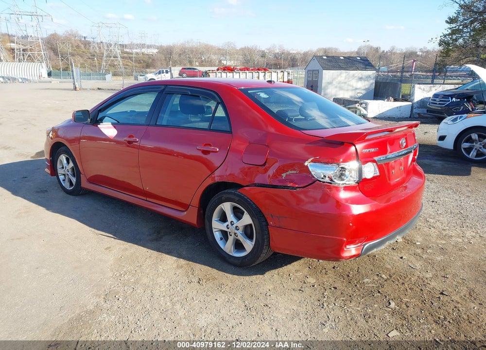 2011 TOYOTA COROLLA S VIN: 2T1BU4EE1BC721669