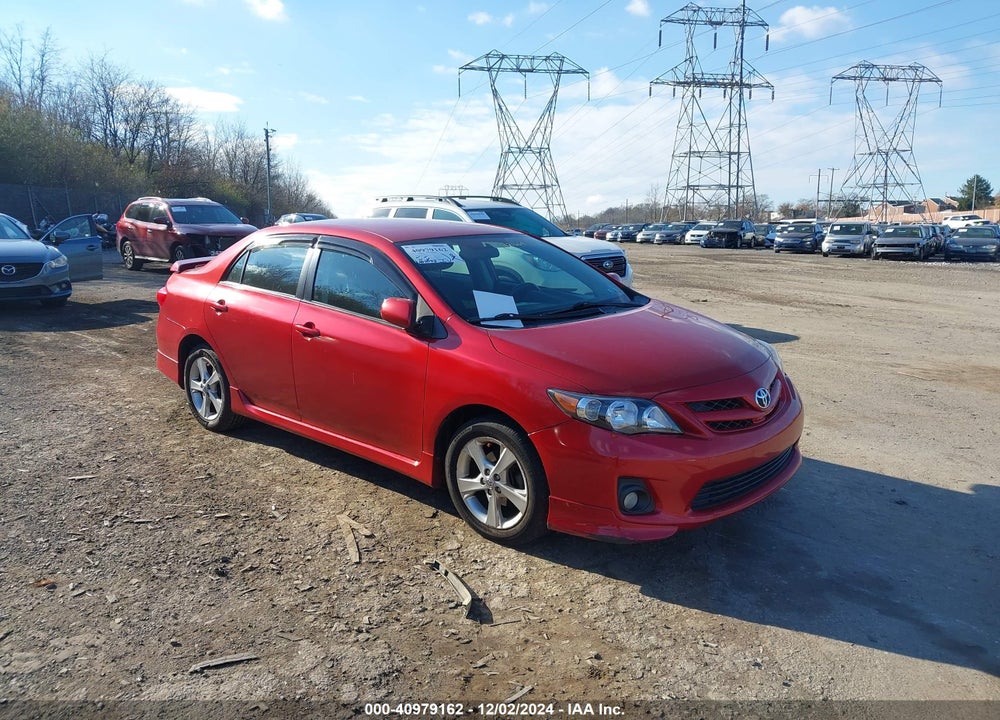2011 TOYOTA COROLLA S VIN: 2T1BU4EE1BC721669