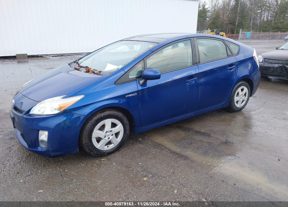 2011 TOYOTA PRIUS THREE VIN: JTDKN3DU2B0253543