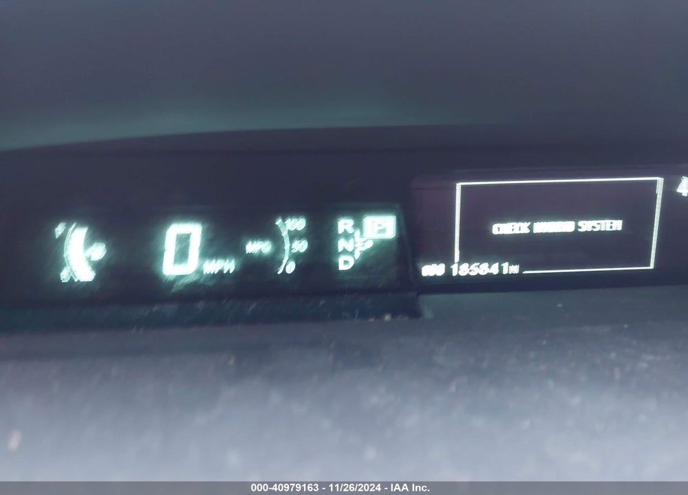 2011 TOYOTA PRIUS THREE VIN: JTDKN3DU2B0253543
