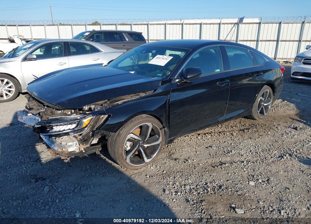 2022 HONDA ACCORD SPORT VIN: 1HGCV1F36NA020987