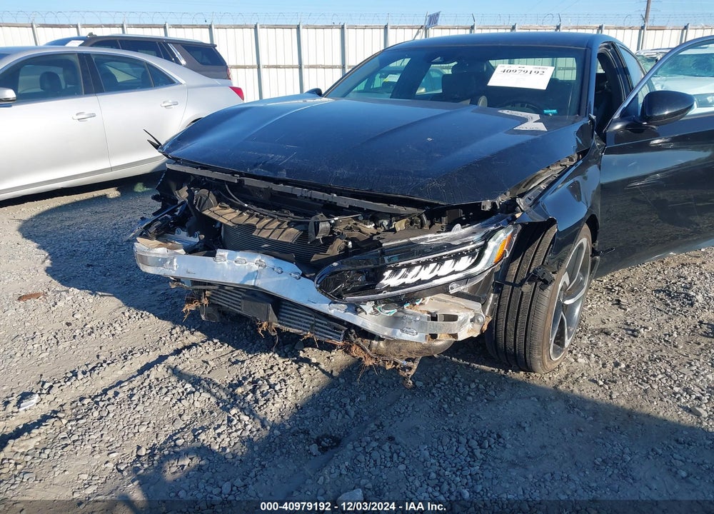 2022 HONDA ACCORD SPORT VIN: 1HGCV1F36NA020987