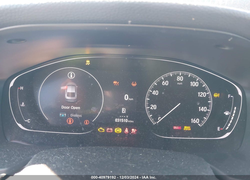 2022 HONDA ACCORD SPORT VIN: 1HGCV1F36NA020987