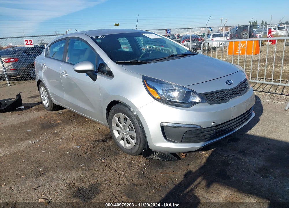 2017 KIA RIO LX VIN: KNADM4A39H6026205