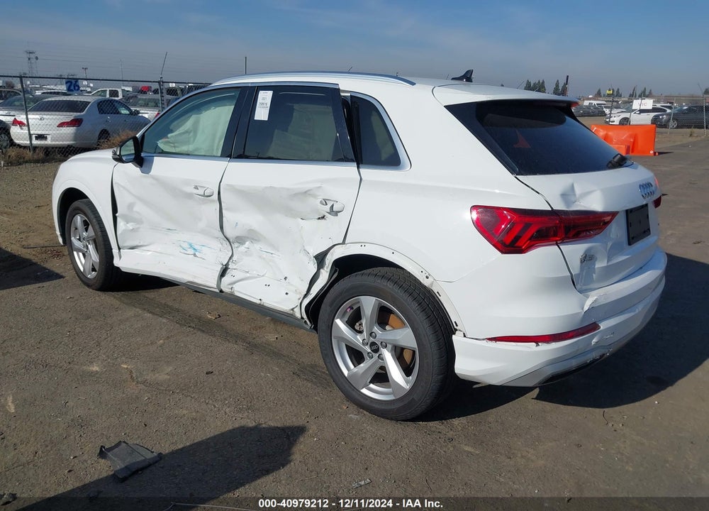 2021 AUDI Q3 PREMIUM 40 TFSI QUATTRO TIPTRONIC VIN: WA1AUCF30M1089459