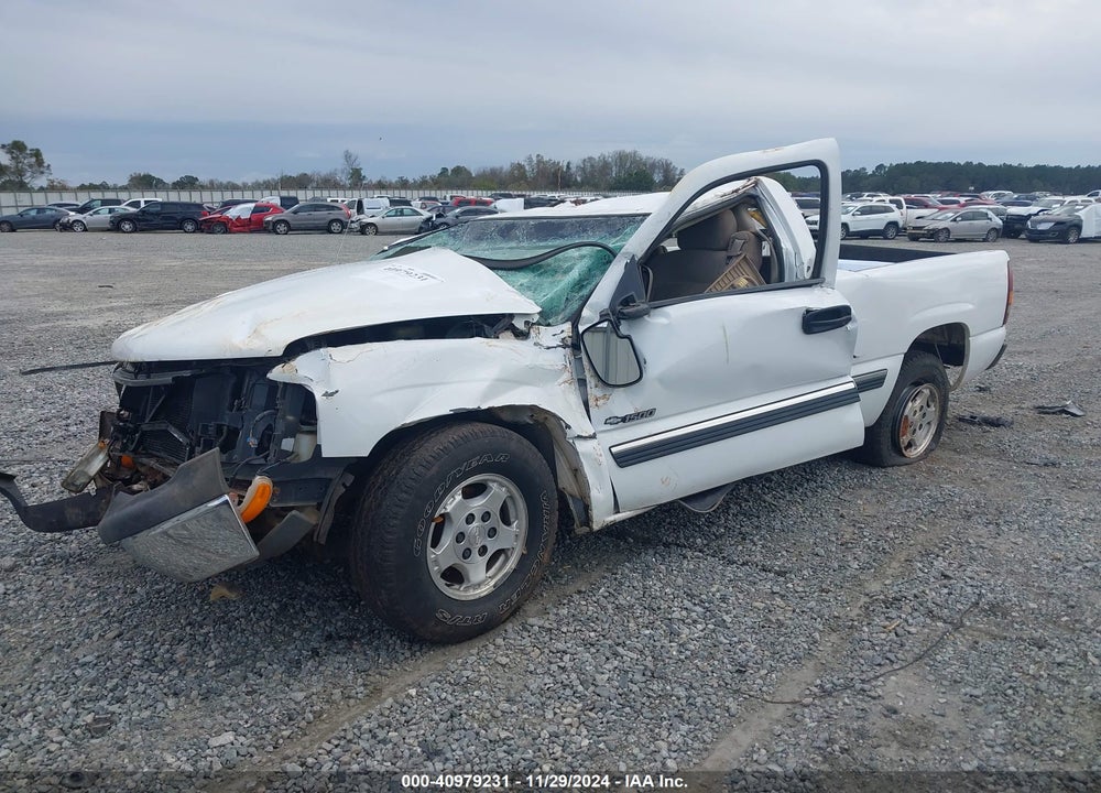 2001 CHEVROLET SILVERADO 1500 LS VIN: 1GCEC14V11Z100159