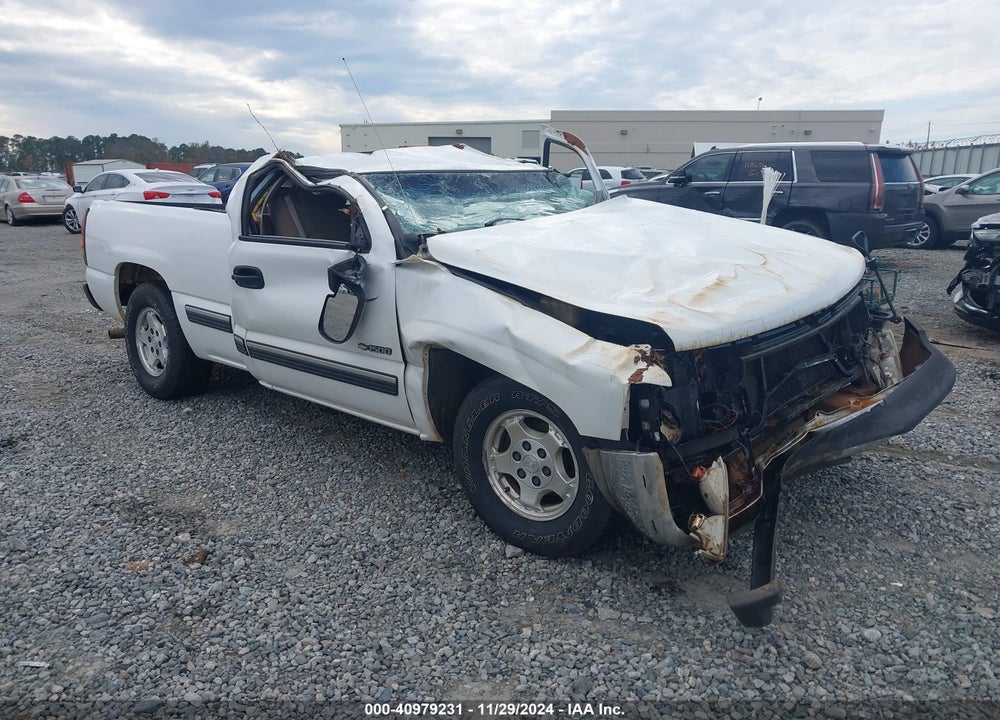 2001 CHEVROLET SILVERADO 1500 LS VIN: 1GCEC14V11Z100159