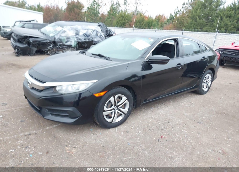 2018 HONDA CIVIC LX VIN: 19XFC2F52JE032747