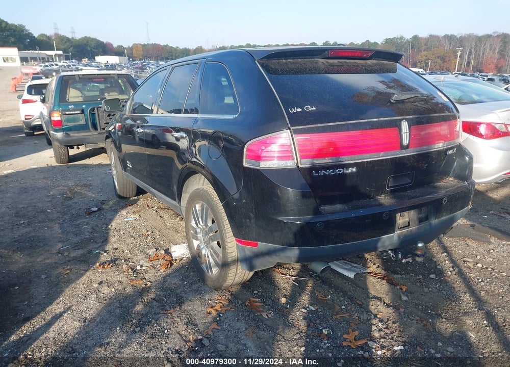 2008 LINCOLN MKX VIN: 2LMDU68C18BJ40107