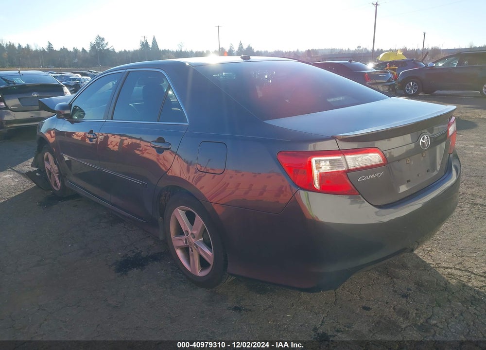 2012 TOYOTA CAMRY SE VIN: 4T1BF1FK8CU126086