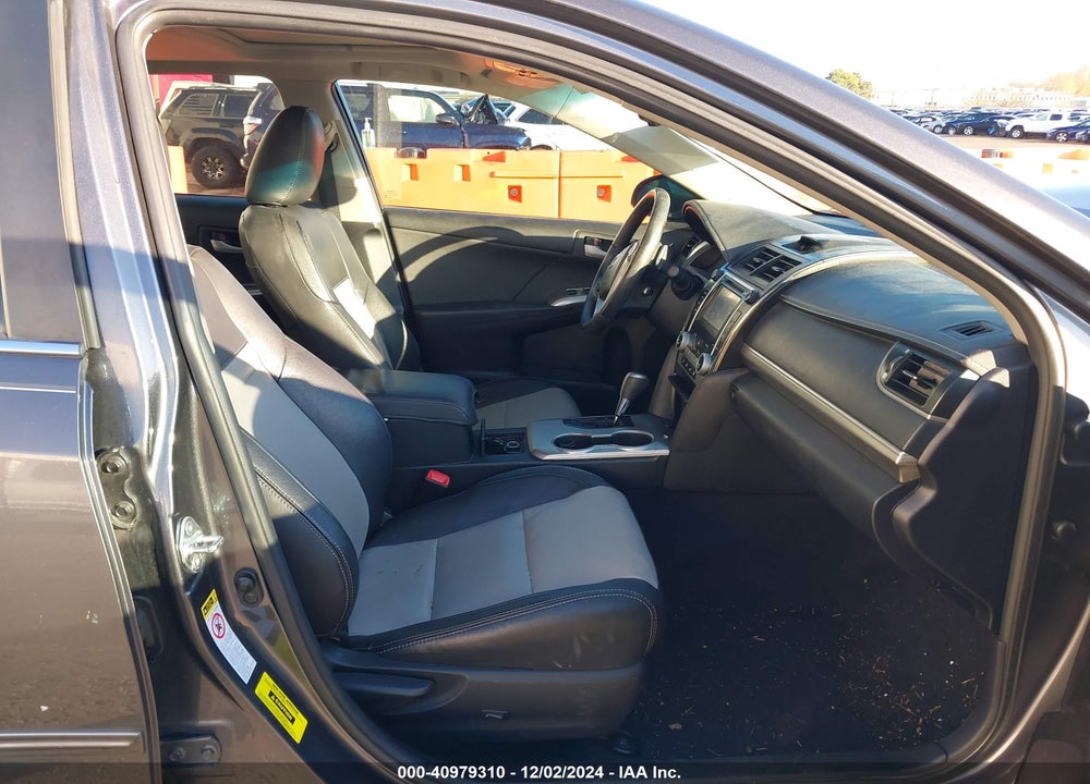 2012 TOYOTA CAMRY SE VIN: 4T1BF1FK8CU126086