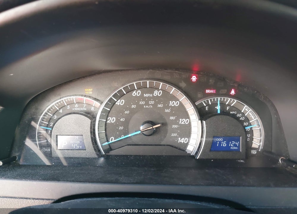 2012 TOYOTA CAMRY SE VIN: 4T1BF1FK8CU126086