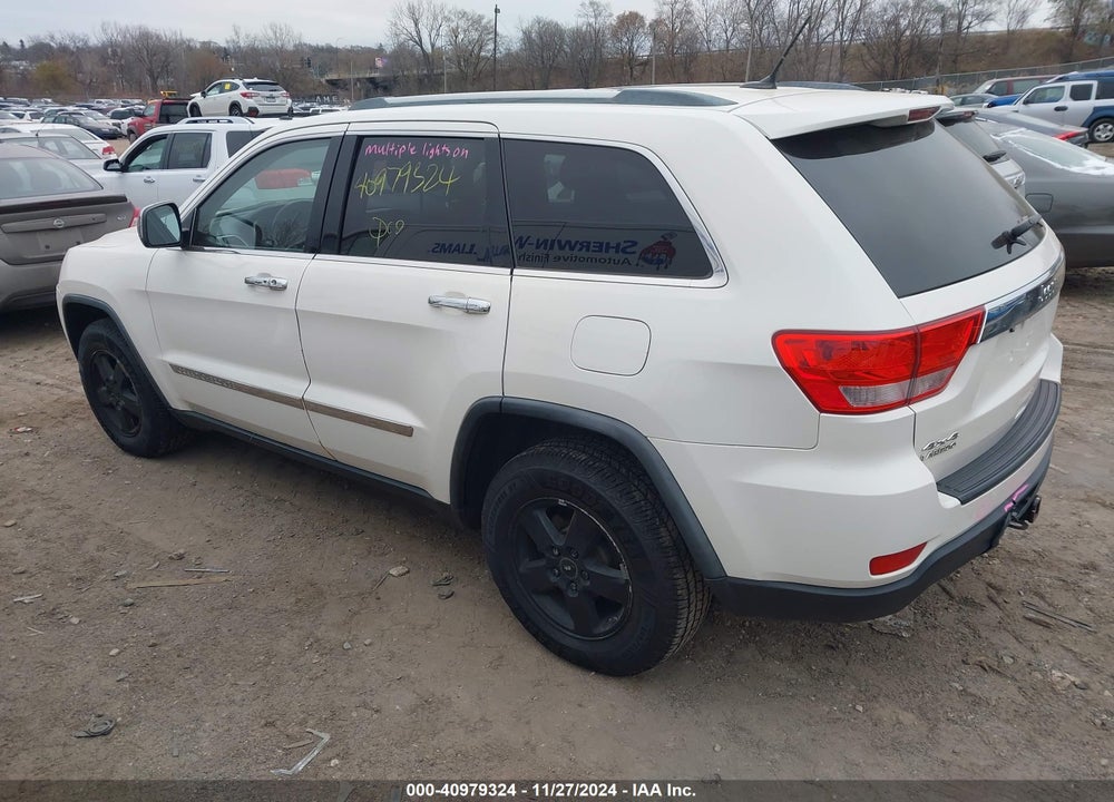 2012 JEEP GRAND CHEROKEE LAREDO VIN: 1C4RJFAG9CC184926