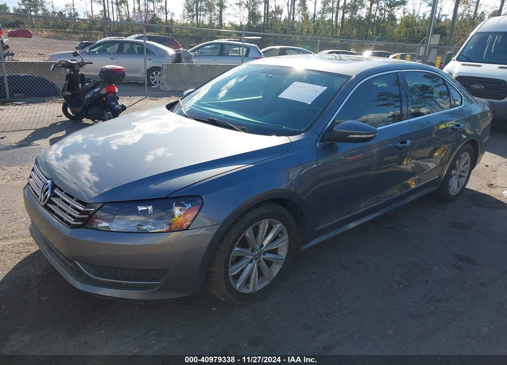 2012 VOLKSWAGEN PASSAT 2.5L SEL VIN: 1VWCP7A34CC056436