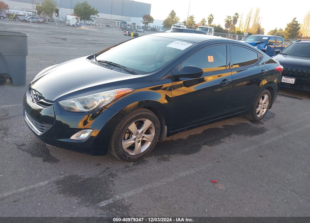 2013 HYUNDAI ELANTRA GLS VIN: 5NPDH4AE9DH429495
