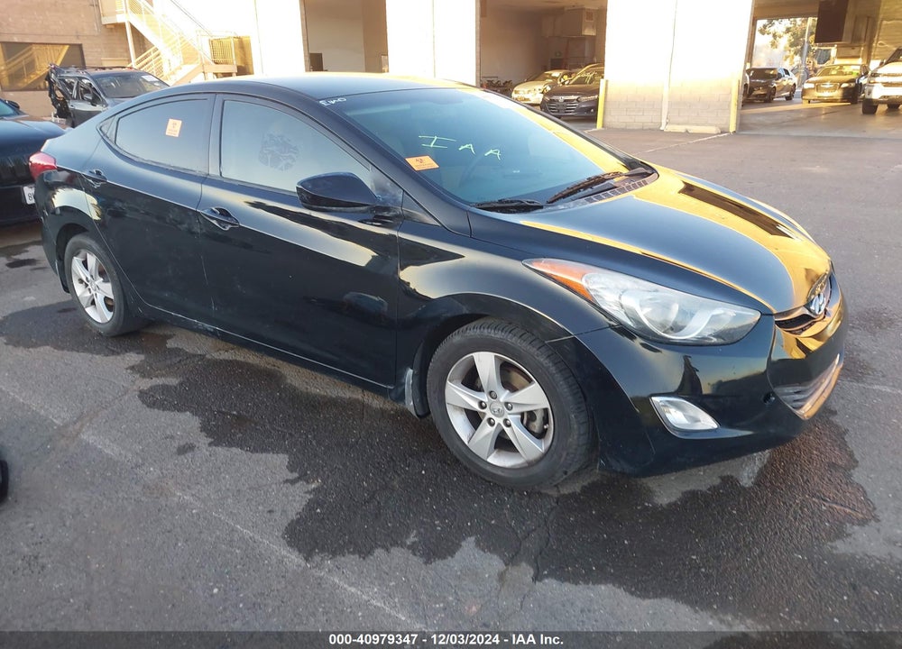 2013 HYUNDAI ELANTRA GLS VIN: 5NPDH4AE9DH429495