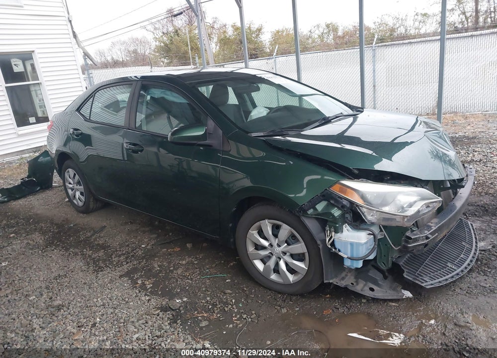 2014 TOYOTA COROLLA LE VIN: 2T1BURHE6EC106063