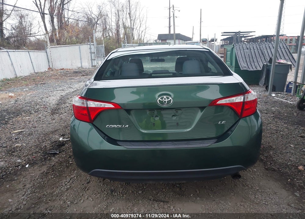 2014 TOYOTA COROLLA LE VIN: 2T1BURHE6EC106063