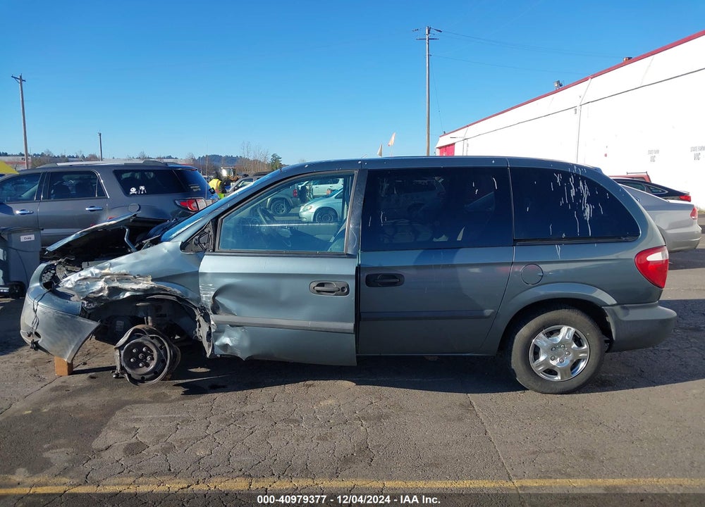 2006 DODGE CARAVAN SE VIN: 1D4GP25R26B648808
