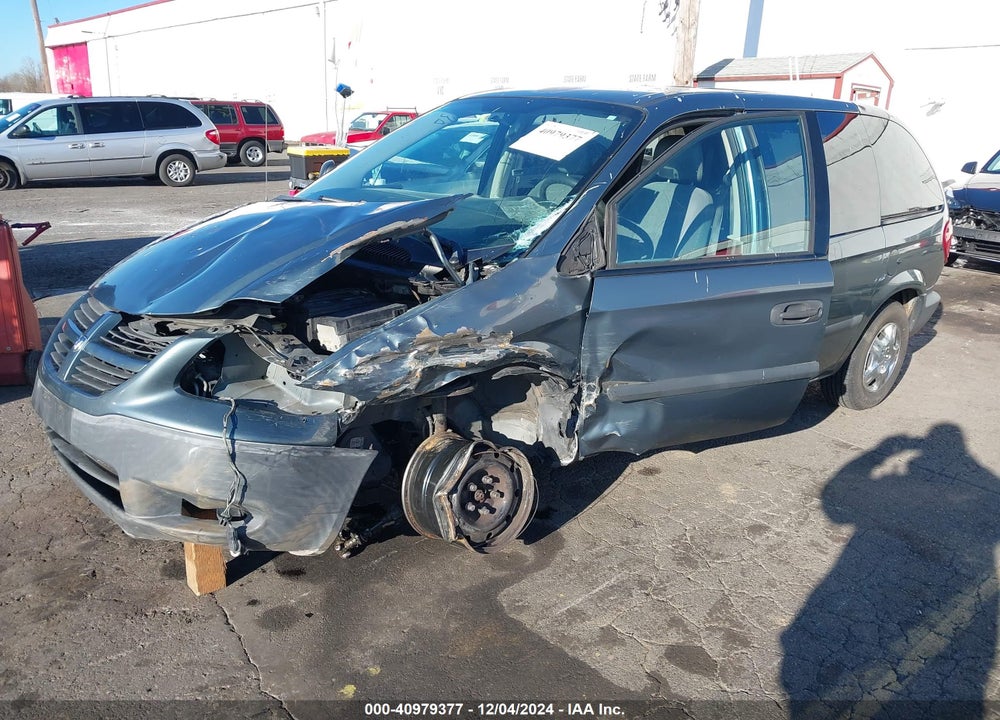 2006 DODGE CARAVAN SE VIN: 1D4GP25R26B648808