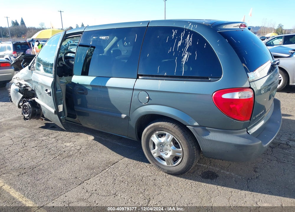 2006 DODGE CARAVAN SE VIN: 1D4GP25R26B648808