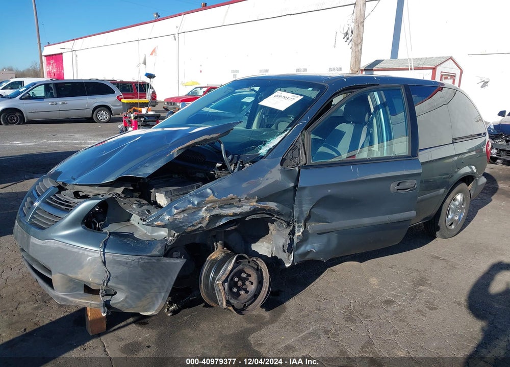 2006 DODGE CARAVAN SE VIN: 1D4GP25R26B648808