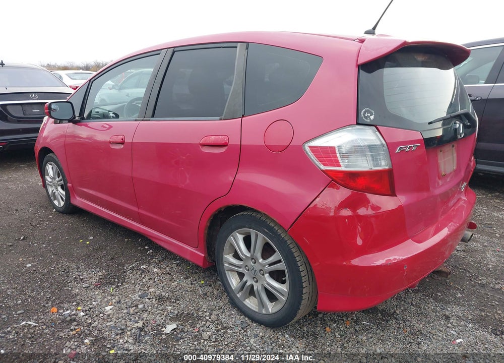 2009 HONDA FIT SPORT VIN: JHMGE88489S066060