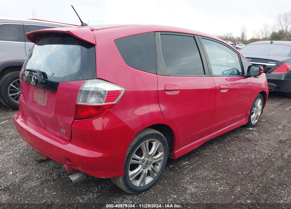 2009 HONDA FIT SPORT VIN: JHMGE88489S066060