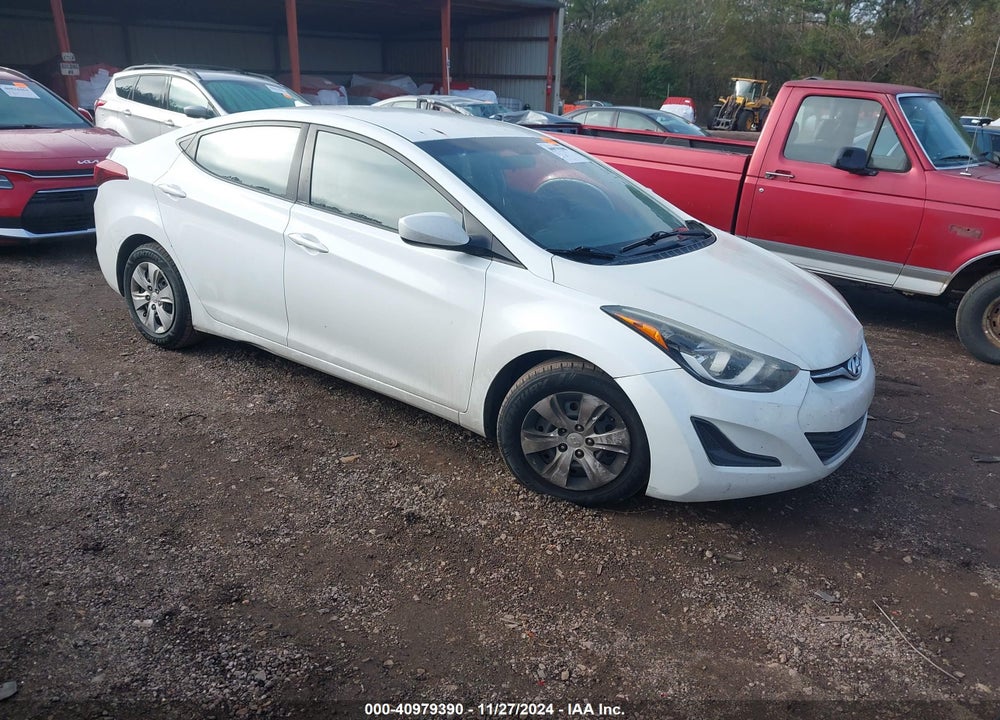 2016 HYUNDAI ELANTRA SE VIN: 5NPDH4AE5GH714330