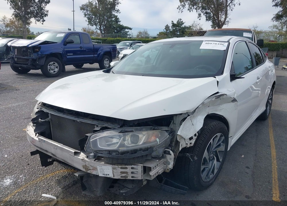 2018 HONDA CIVIC EX VIN: 2HGFC2F79JH569395